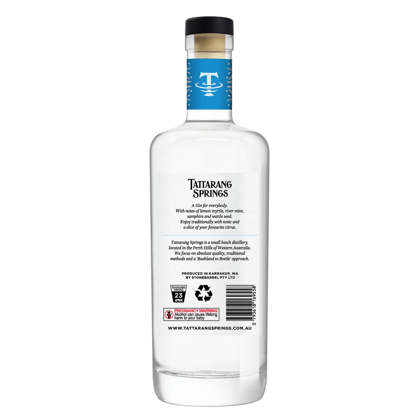 TATTARANG SPRINGS AUSTRALIAN DRY GIN 700ML