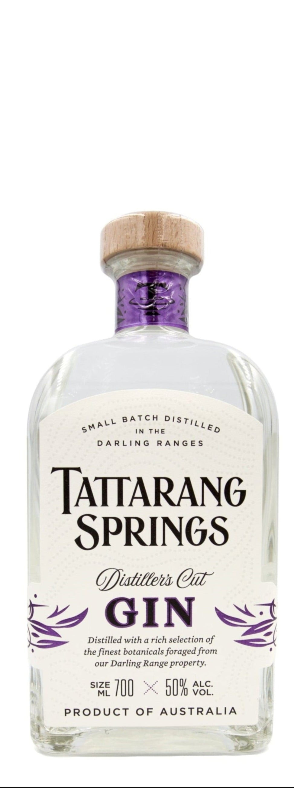 TATTARANG SPRINGS DISTILLERS CUT GIN 700ML