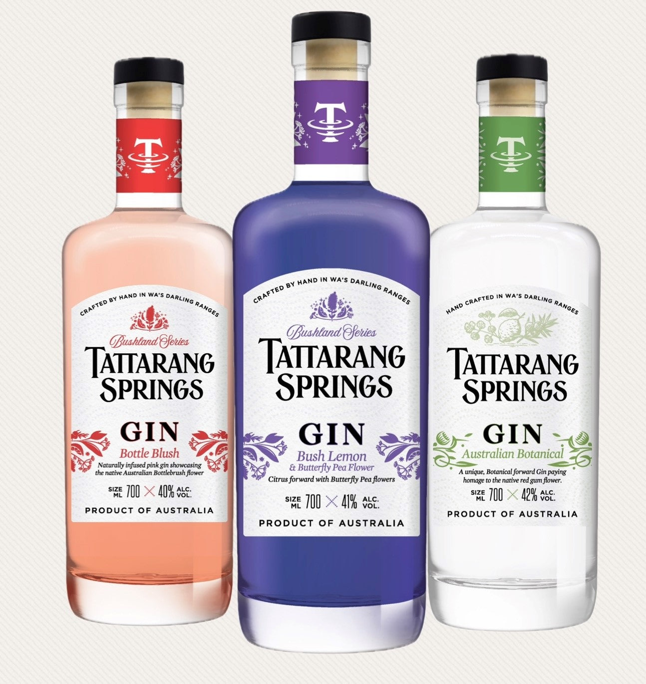 TATTARANG SPRINGS MIXED GIN TRIPLE PACK